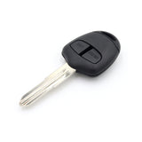 To Suit Mitsubishi 2 Button Car Key - Left Blade