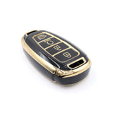 4 Button Black Car Key Cover To Suit Hyundai i30