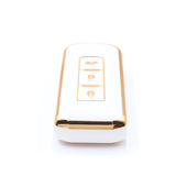 3 Button White Car Key Cover To Suit Mitsubishi Outlander