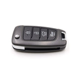 4 Button Car Key Replacement Shell To Suit Hyundai i30N, Kona N, Tucson