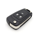 To Suit Holden Barina/Cruze/Trax 3 Button Remote Flip Key Blank Shell/Case/Enclosure