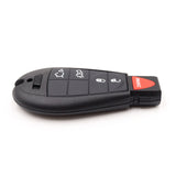 4 Button Replacement Car Key Shell To Suit Jeep, Dodge, Chrysler