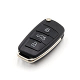 3 Button HU66 433MHz Flip Key to suit Audi A2/A3/A4/A5 (Not Prox)