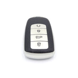 Leather-Like Silver Car Key Sleeve to suit Chery Omoda 5