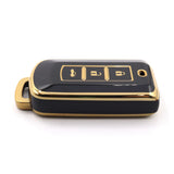 3 Button Black Car Key Cover To Suit Mitsubishi Outlander