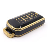 3 Button Black Car Key Cover To Suit Mitsubishi Outlander