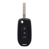 Complete Remote Flip Key To Suit Renault Captur/Symbol/Megane 3 2013-2017