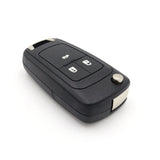 To Suit Holden Barina/Cruze/Trax 3 Button Remote Flip Key Blank Shell/Case/Enclosure