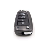 4 Button Car Key Replacement Shell To Suit Hyundai i30N, Kona N, Tucson