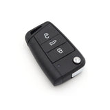 Replacement Blank Car Key/Shell/Case To Suit Volkswagen