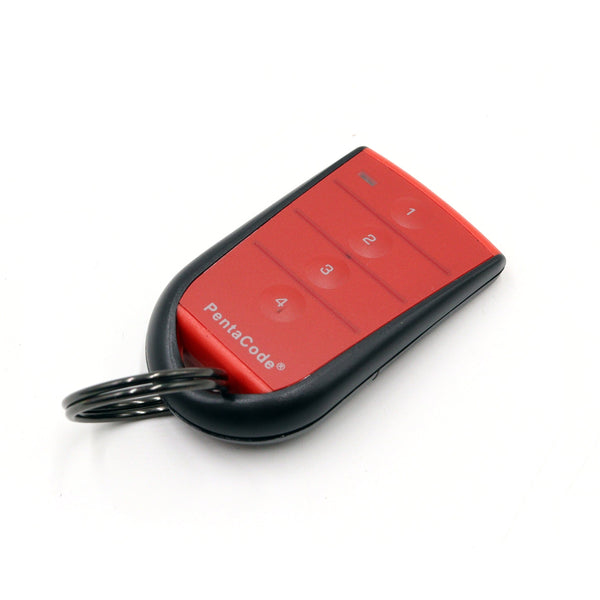 Genuine Elsema Pentacode Remote - Red 4 Button – Remote Pro