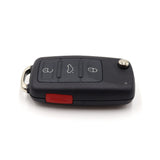 Complete Remote Keyless Flip Key To Suit Audi A8, S8 2003-2009 220M/220D