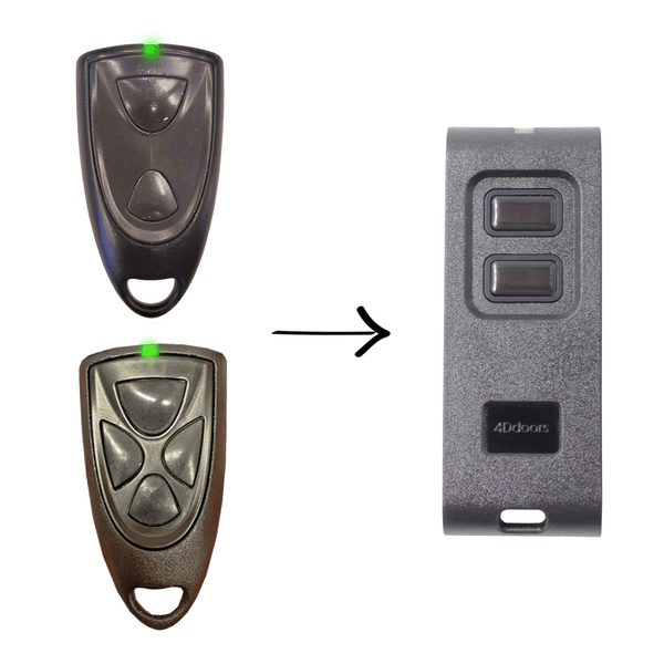 4D Doors Victory 2 Button Genuine Remote