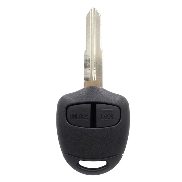 To Suit Mitsubishi 2 Button Car Key - Left Blade