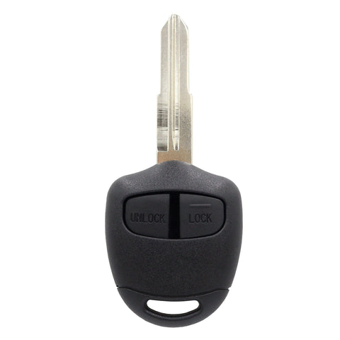 To Suit Mitsubishi 2 Button Car Key - Left Blade