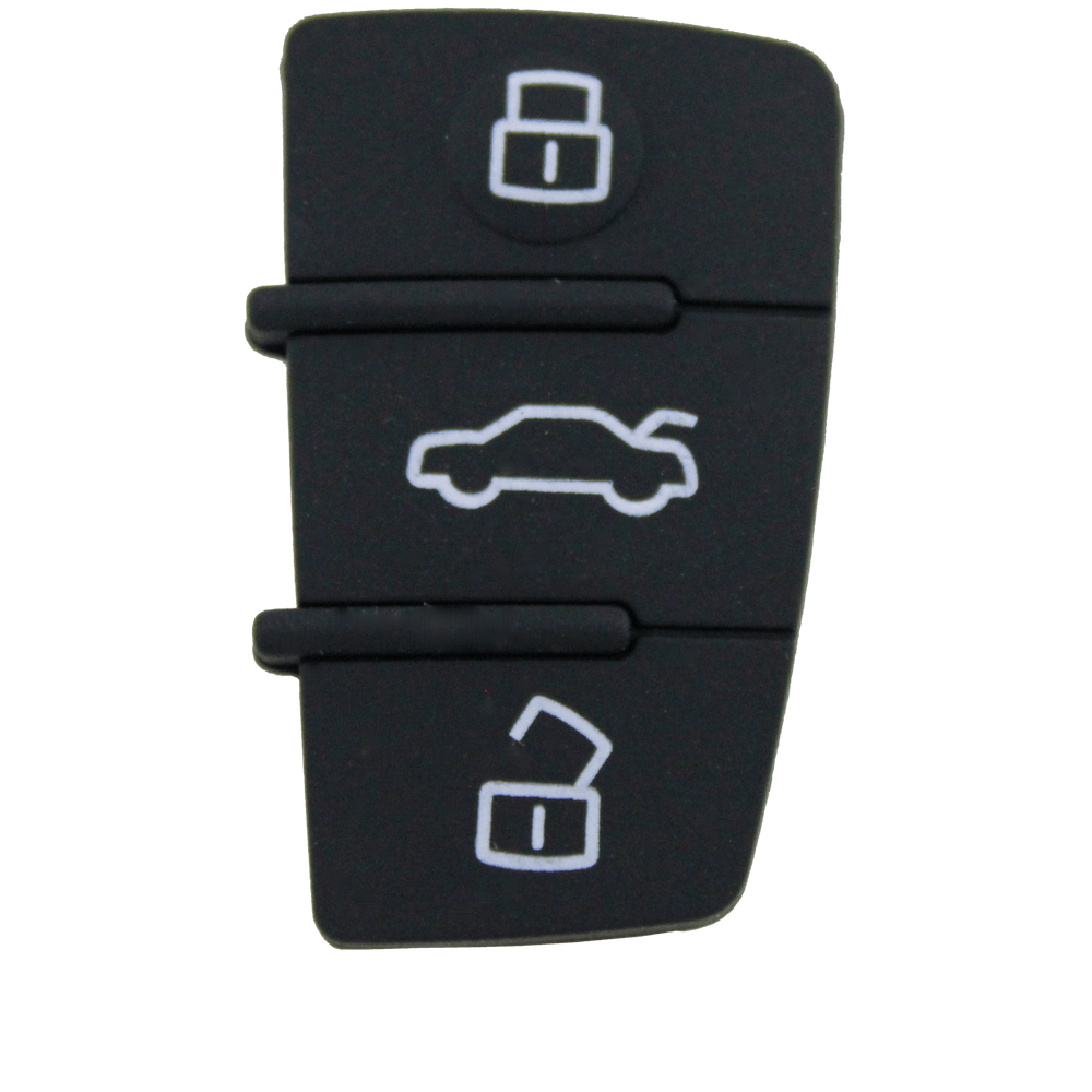To Suit Audi A2 A3 A4 A6 Replacement Key Rubber Buttons | Remote Pro