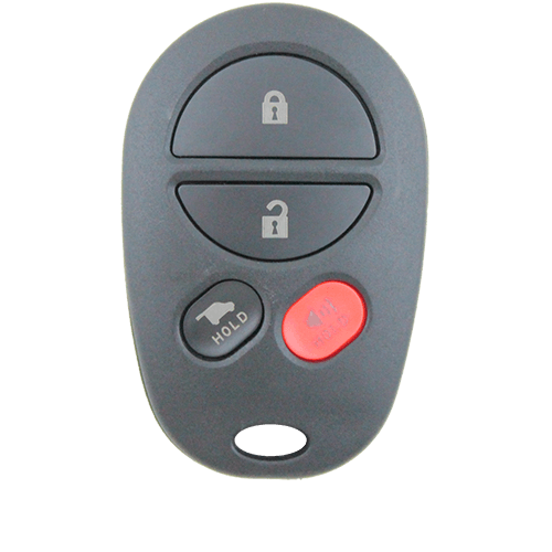 Automotive > Key > Housing - Remote Car Key 4 Button Replacement Shell/Case/Enclosure To Suit Toyota Kluger Aurion