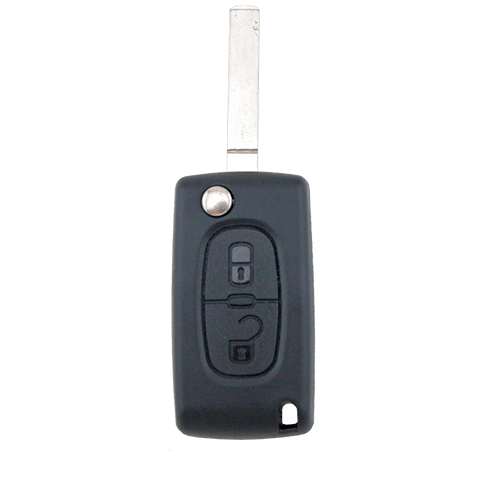 Automotive > Key > Housing - To Suit Citroen C2 C3 C4 C5 C6 C8 2 Button Remote Flip Key Blank Shell/Case/Enclosure