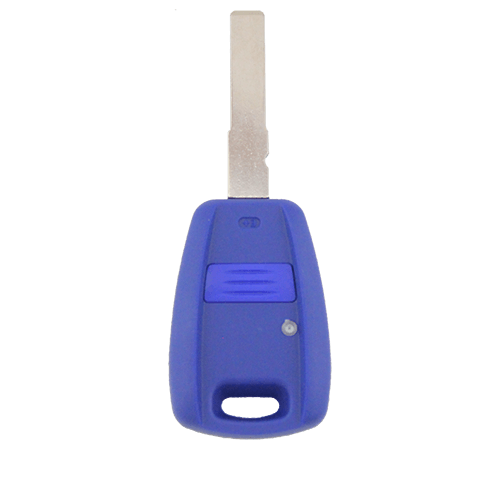 Automotive > Key > Housing - To Suit Fiat 1 Button Key Remote Replacement Case/Shell/Blank Punto Bravo Stilo Blue