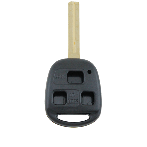 Automotive > Key > Housing - To Suit Lexus Remote Car 38mm Key 3 Button Shell/Case/Enclosure IS200 GS300 RX300 LS400
