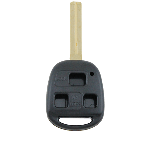Automotive > Key > Housing - To Suit Lexus Remote Car 40mm Key 3 Button Shell/Case/Enclosure IS200 GS300 RX300 LS400