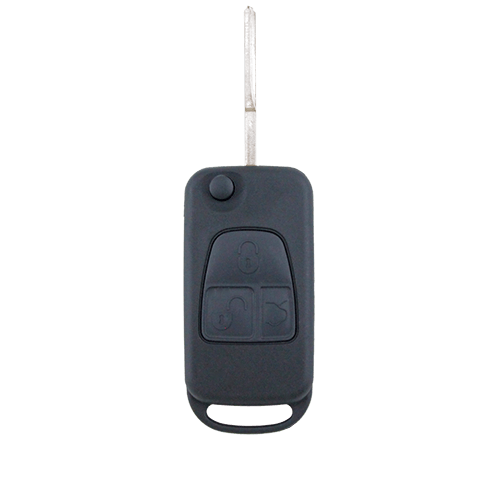 Automotive > Key > Housing - To Suit Mercedes-Benz 3 Button Remote Flip Key Blank Replacement Shell/Case/Enclosure