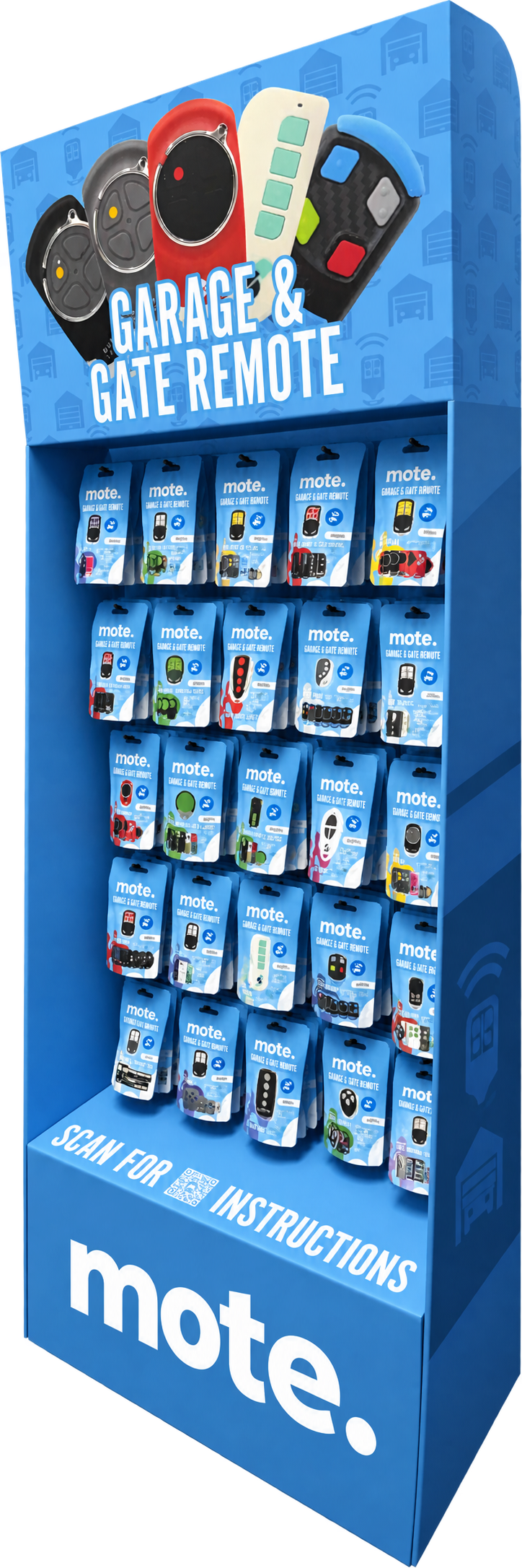 Mote Garage Remote Floor Stand