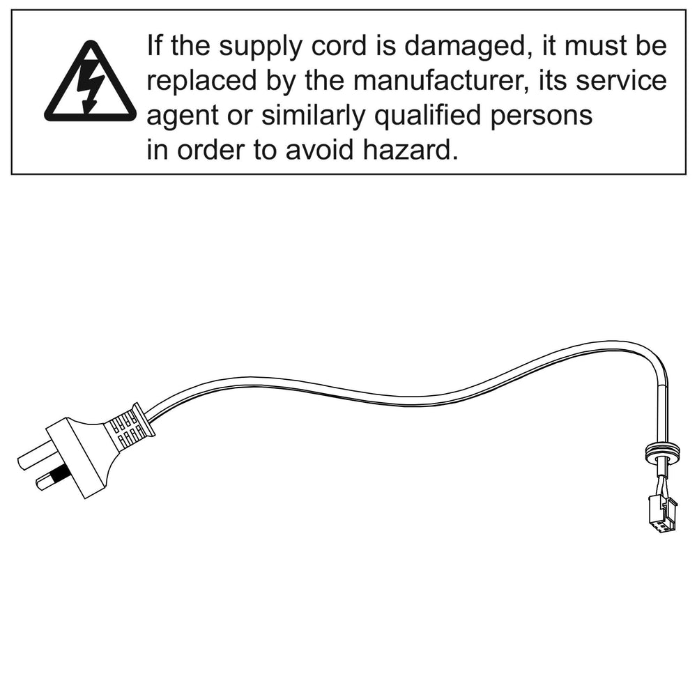 Genuine Merlin Power Cord CyclonePro (MT120EVO)