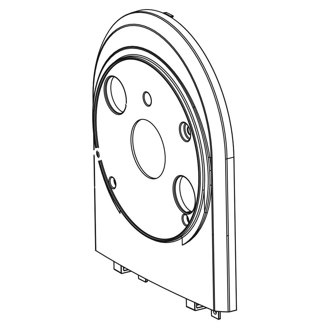 Genuine Merlin Front Upper Cover SilentDrive (MR850EVO)-Remote Pro