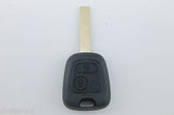 Peugeot 207 307 407 2 Button Key Remote Case/Shell/Blank - Remote Pro - 3
