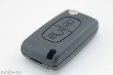 Citroen C2 C3 C4 C5 C6 C8 2 Button Remote Flip Key Blank Shell/Case/Enclosure - Remote Pro - 8
