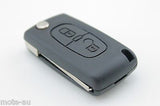 Citroen C2 C3 C4 C5 C6 C8 2 Button Remote Flip Key Blank Shell/Case/Enclosure - Remote Pro - 6
