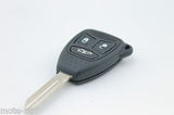 Jeep Grand Cherokee KK Model 2008 - 2012 3 Button Key Remote Case/Shell/Blank - Remote Pro - 8
