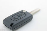 Citroen C2 C3 C4 C5 C6 C8 2 Button Remote Flip Key Blank Shell/Case/Enclosure - Remote Pro - 10