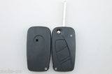 Fiat 3 Button Flip Key Remote Case/Shell/Blank Punto Bravo Stilo Black - Remote Pro - 6