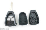 Chrysler Dodge PT Cruiser Seabring 3 Button Key Remote Case/Shell/Blank - Remote Pro - 10