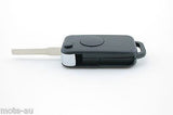 Mercedes-Benz 1 Button Remote Flip Key Blank Replacement Shell/Case/Enclosure - Remote Pro - 9