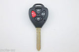 Toyota Atara S Remote Car Key Blank 4 Button Replacement Shell/Case/Enclosure - Remote Pro - 5