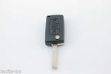 Citroen C2/C3/C4/C5/C6/C8 3 Button Remote Flip Key Blank Shell/Case/Enclosure - Remote Pro - 8