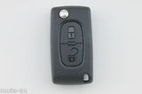 Citroen C2 C3 C4 C5 C6 C8 2 Button Remote Flip Key Blank Shell/Case/Enclosure - Remote Pro - 2