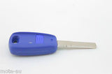 Fiat 1 Button Key Remote Replacement Case/Shell/Blank Punto Bravo Stilo Blue - Remote Pro - 7