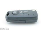 Hyundai i30 i20 Elantra 3 Button Flip Key Replacement Remote Case/Shell/Blank - Remote Pro - 7