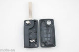 Citroen C2 C3 C4 C5 C6 C8 2 Button Remote Flip Key Blank Shell/Case/Enclosure - Remote Pro - 12