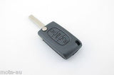 Citroen C2/C3/C4/C5/C6/C8 3 Button Remote Flip Key Blank Shell/Case/Enclosure - Remote Pro - 5