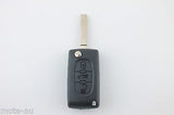 Citroen C2/C3/C4/C5/C6/C8 3 Button Remote Flip Key Blank Shell/Case/Enclosure - Remote Pro - 2