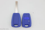 Fiat 1 Button Key Remote Replacement Case/Shell/Blank Punto Bravo Stilo Blue - Remote Pro - 11