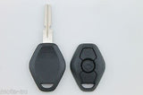 BMW 3 Button Key Remote Case/Shell/Blank 3-5-7 SERIES X3 X5 Z4 E38 E39 E46 M5 M3 - Remote Pro - 3