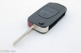 Mercedes-Benz 3 Button Remote Flip Key Blank Replacement Shell/Case/Enclosure - Remote Pro - 9