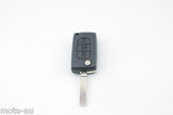 Citroen C2 C3 C4 C5 C6 C8 3 Button Remote Flip Key Blank Shell/Case/Enclosure - Remote Pro - 5