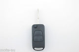 Mercedes-Benz 3 Button Remote Flip Key Blank Replacement Shell/Case/Enclosure - Remote Pro - 3